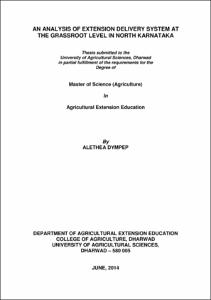 krishikosh thesis soil science